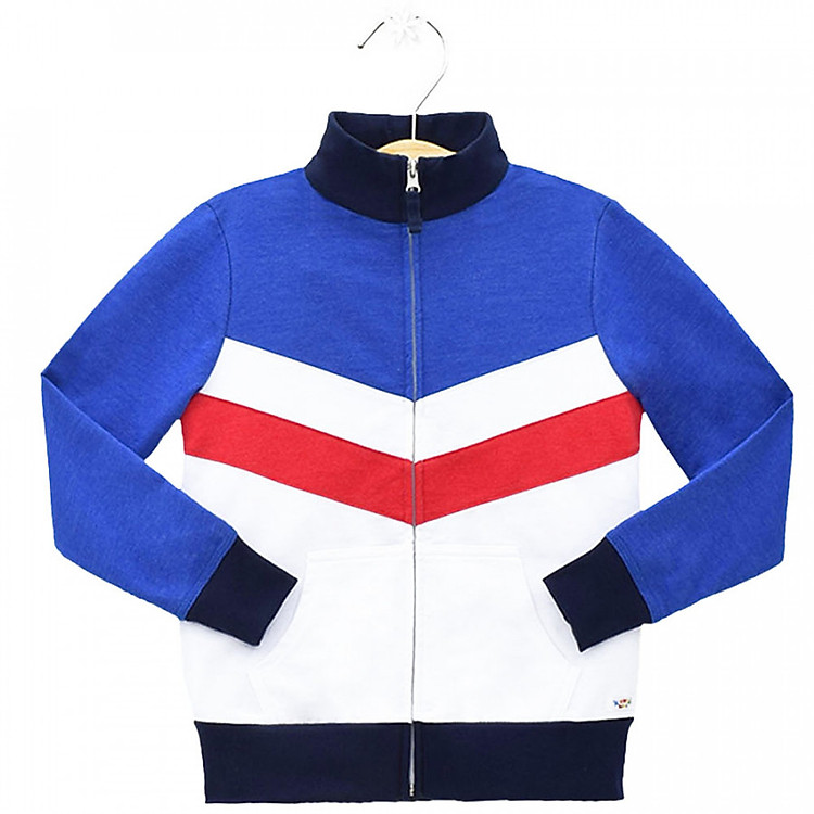 Áo Khoác Cổ Trụ Bé Trai Kavio Kids BF63 - Xanh Coban