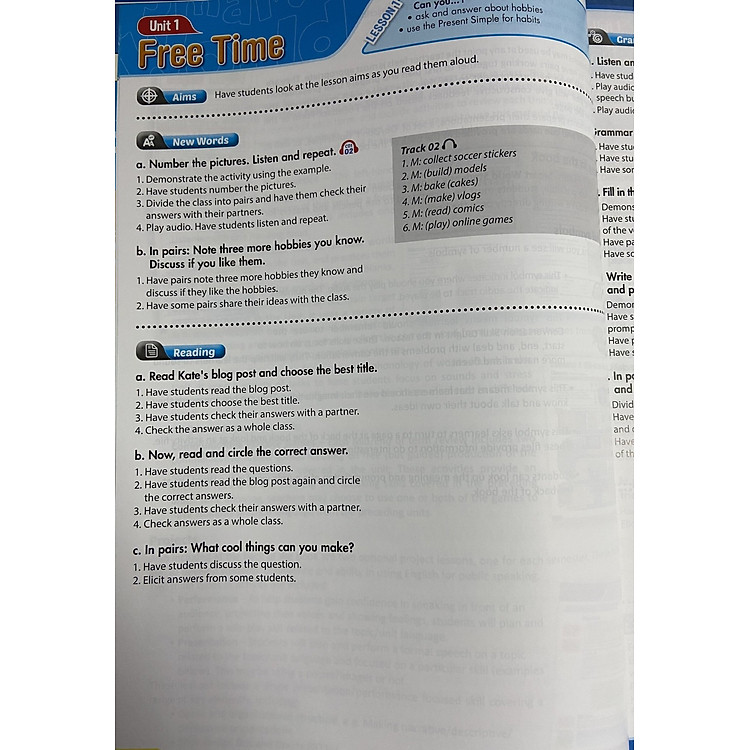 Tiếng Anh 7 i-Learn Smart World Teacher's book - Ảnh 4