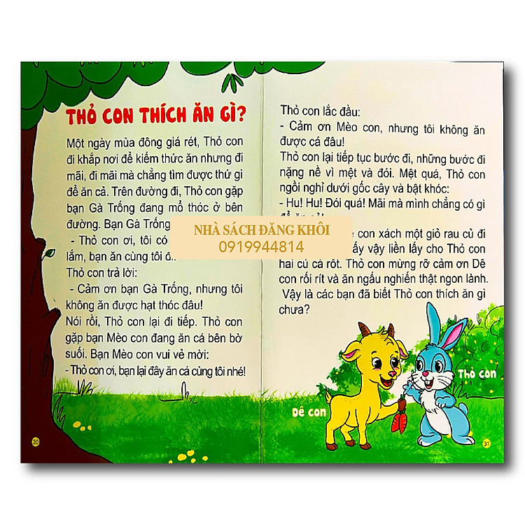 Truyện Cho Bé Học Nói - Phát triển IQ, EQ - Ảnh 7