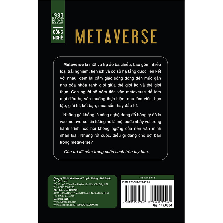 METARVESE - Cuộc Cách Mạng Tiếp Nối Blockchain, NFT Và Tiền Điện Tử - Ảnh 2