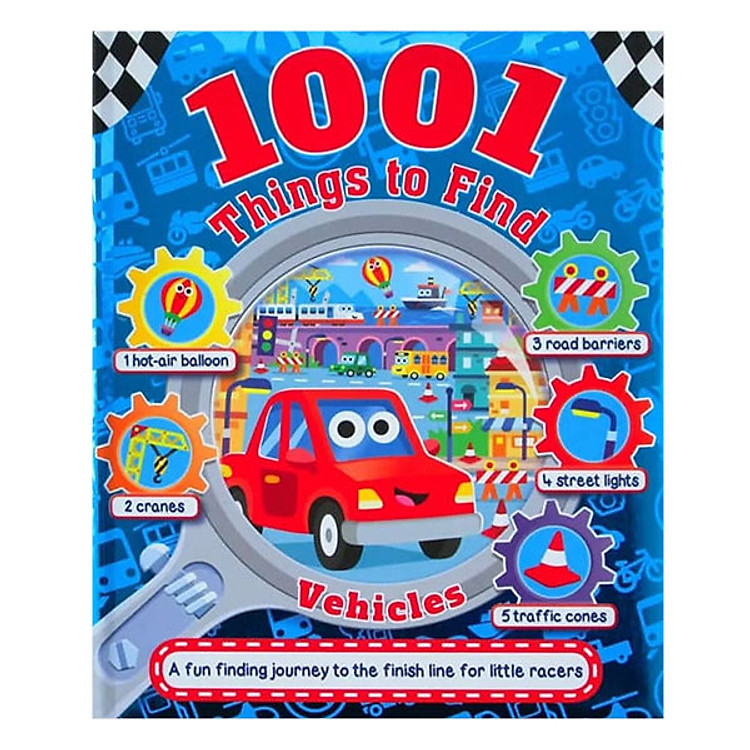 Sách 1001 Things to Find: Vehicles