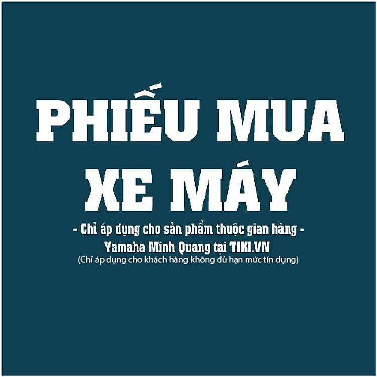 Phiếu Mua Xe Máy Yamaha Minh Quang