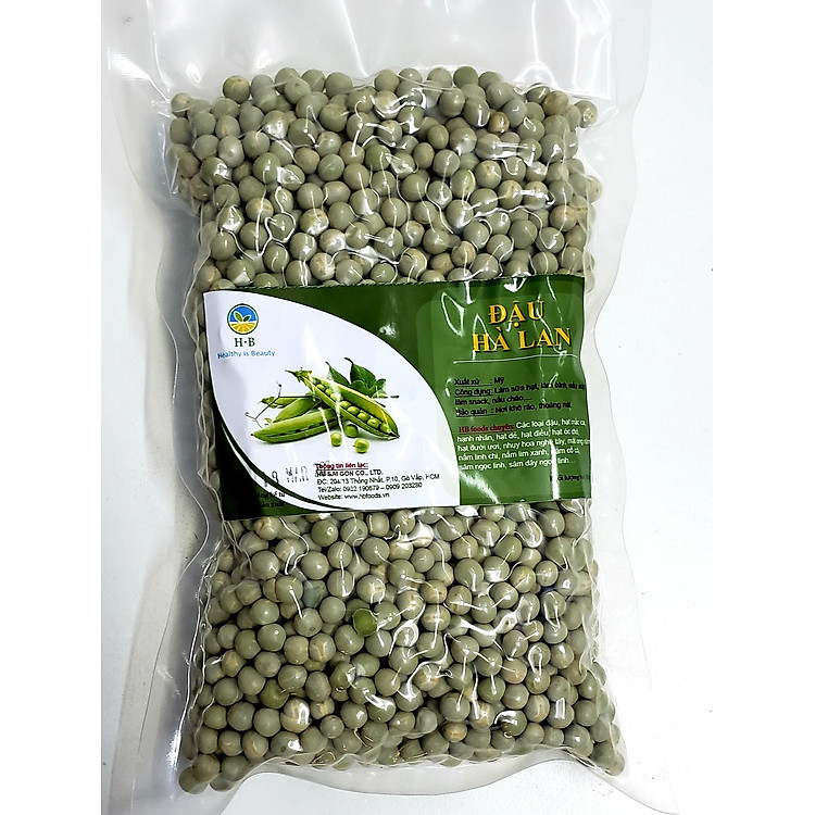 Đậu Hà Lan (Pea) khô - Nhập khẩu Mỹ - 500g