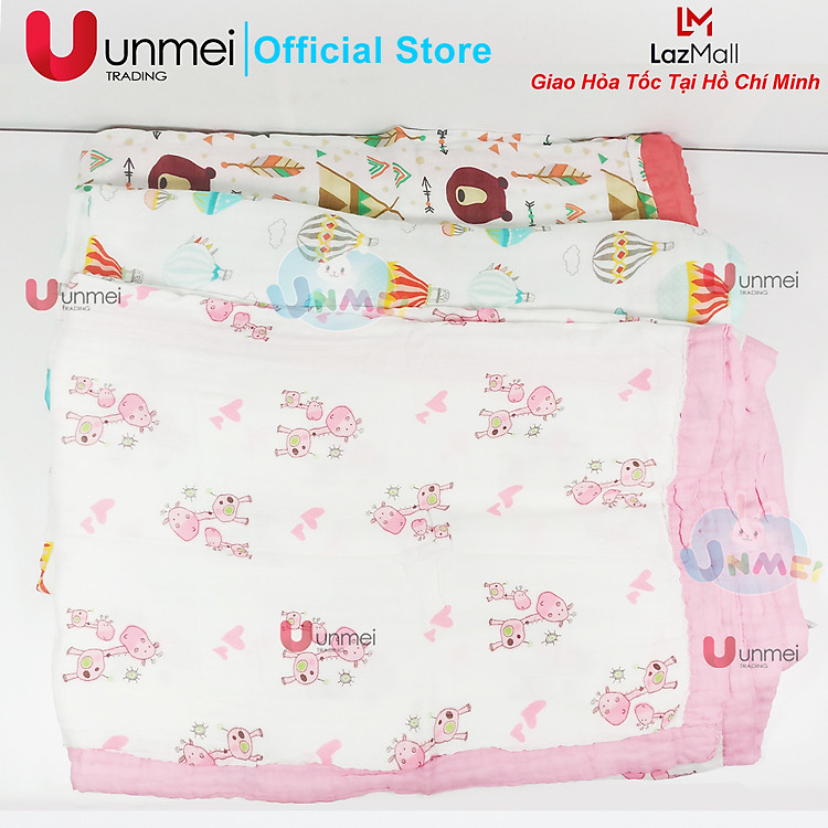 Mua Khăn Tắm Chăn Đắp Sợi Tre UNMEI Chính hãng Giá rẻ - Hình ảnh 3