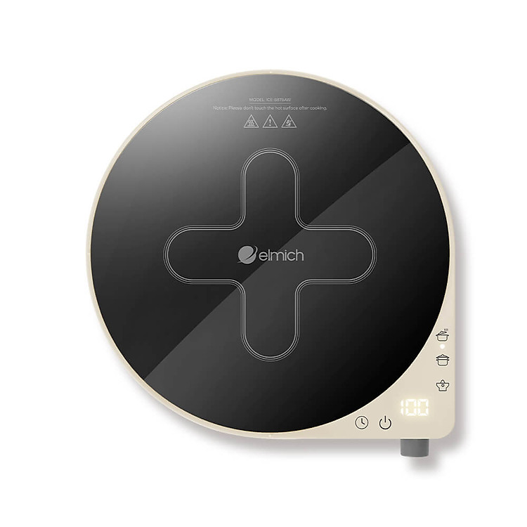 Bếp điện từ đơn Elmich ICE 8878AW - Hàng chính hãng