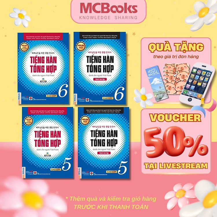 Mua tại Newshop :Tiếng Hàn Tổng Hợp Dành Cho Người Việt Nam - Cao Cấp 5 + 6