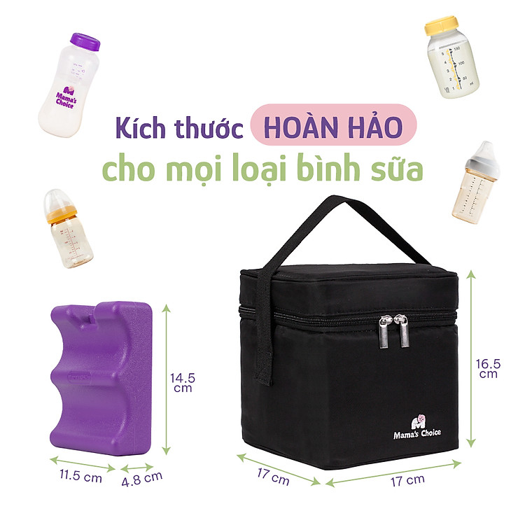 Túi Đá Khô Trữ Sữa Mama's Choice Chính hãng Tiết kiệm - Hình ảnh 3