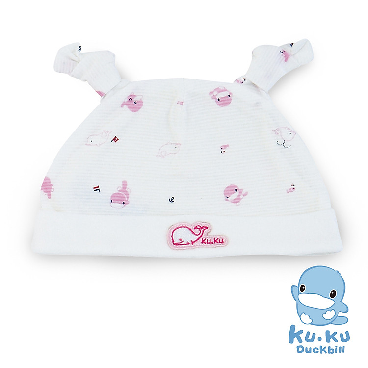 NÓN VẢI ĐỘI ĐẦU CHO BÉ SƠ SINH KUKU - KU2176