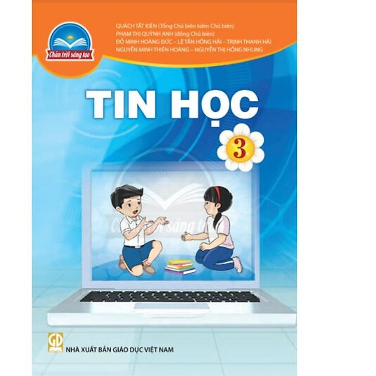 Sách giáo khoa Tin Học 3 – Chân Trời Sáng Tạo
