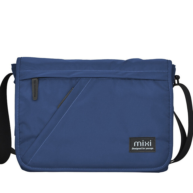 Túi Đeo Chéo Nam Thể Thao Nắp Gập Mixi M5177 (12 inch) - Xám