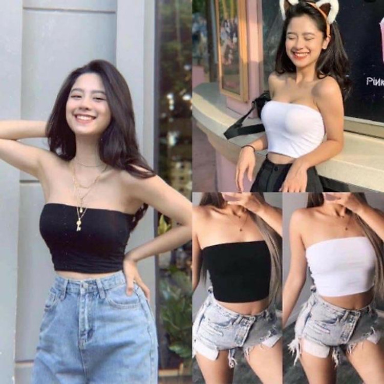 Áo quây ống croptop thun tăm loại đẹp có size