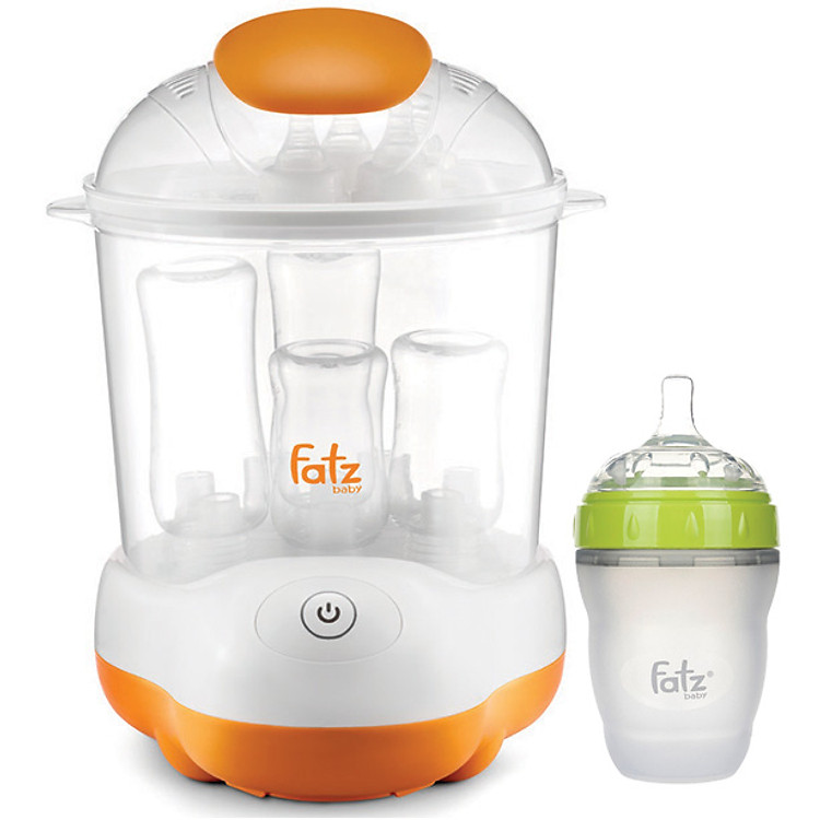 Máy Tiệt Trùng Hơi Nước Sấy Khô Fatzbaby FB4906KM Tặng 1 Bình Sữa Fatz 180ml