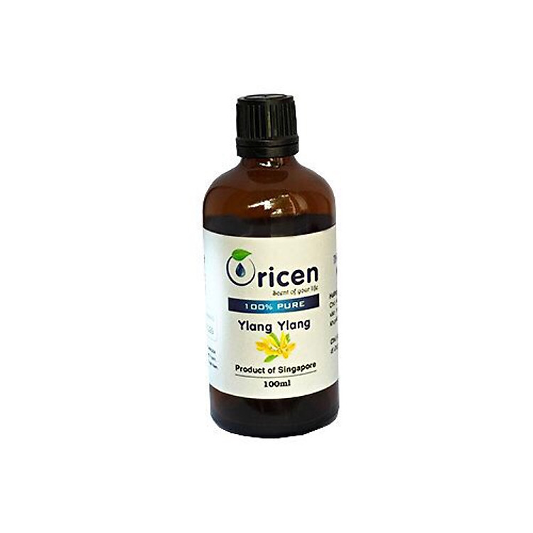 Tinh dầu Ngọc Lan Tây (Ylang Ylang) Oricen 100ml - Giúp kháng khuẩn, giảm căng thẳng