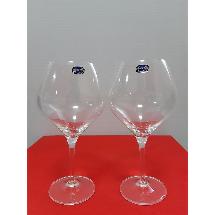 2 CHIẾC LY UỐNG RƯỢU VANG ĐỎ AMOROSO 450ML