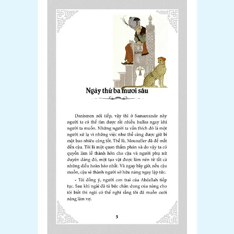 Truyện Cổ Ba Tư Nghìn Lẻ Một Ngày - Hoàng Tử Fadlallah - Ảnh 4