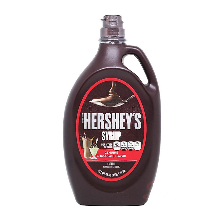 Siro Hershey's Syrup Chocolate Flavor 1.36kg