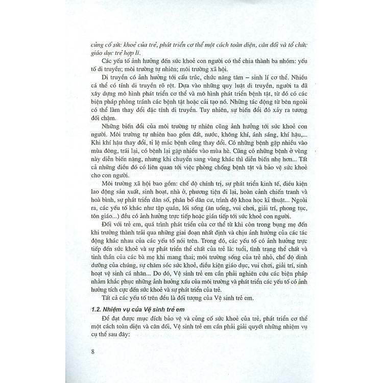 Giáo Trình Vệ Sinh Trẻ Em - Ảnh 7