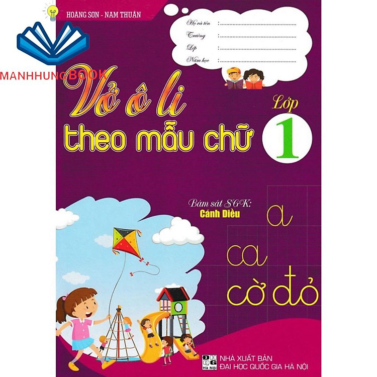 Mua tại Newshop: vở ô li theo mẫu chữ lớp 1 (bám sát sgk cánh diều)