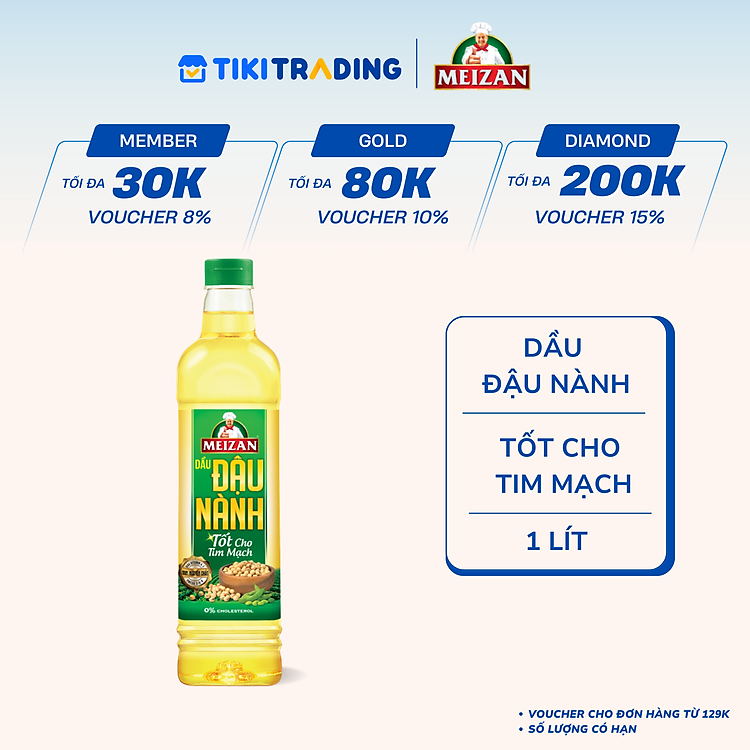 Dầu Đậu Nành Meizan 1L/2L/5L