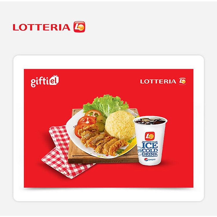 Lotteria - Royal Chicken Rice Set