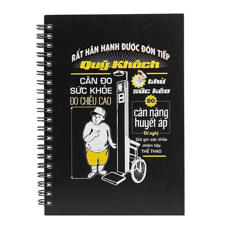 Sổ Lò Xo Tiếng Rao – Cân Đo Sức Khỏe