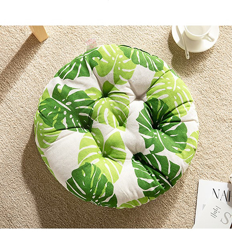 Đệm ngồi bệt tròn 45cm kiểu Nhật xinh xắn