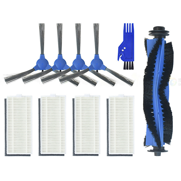 Side Brushes + Filter Screens+ Main Brush Kit for Eufy 11s RoboVac RoboVac30 Vacuum Cleaner