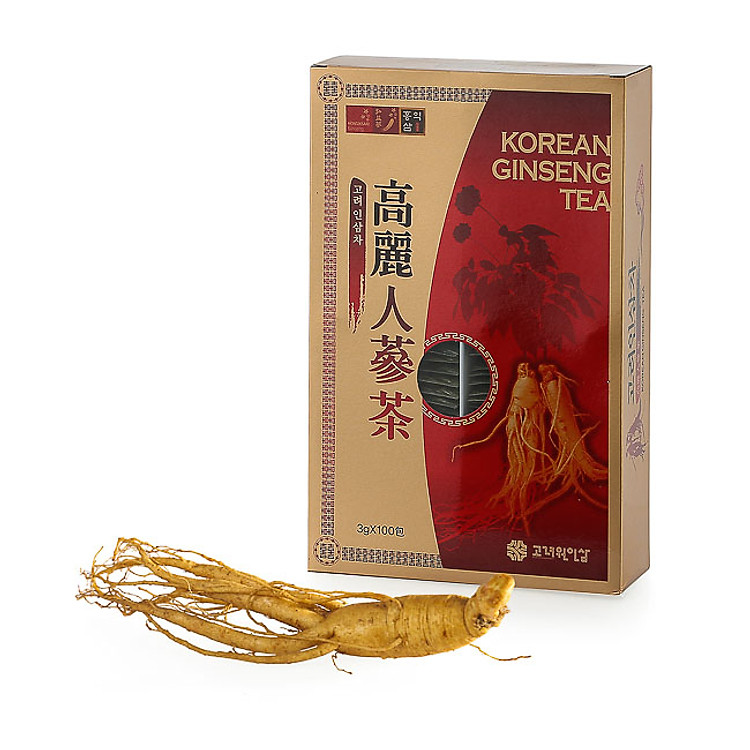Trà hồng sâm Hàn Quốc Korea Ginseng Tea 100 gói