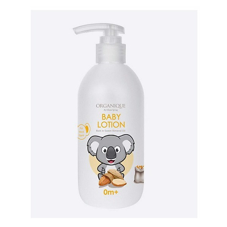 Kem dưỡng em bé Organique Baby Lotion