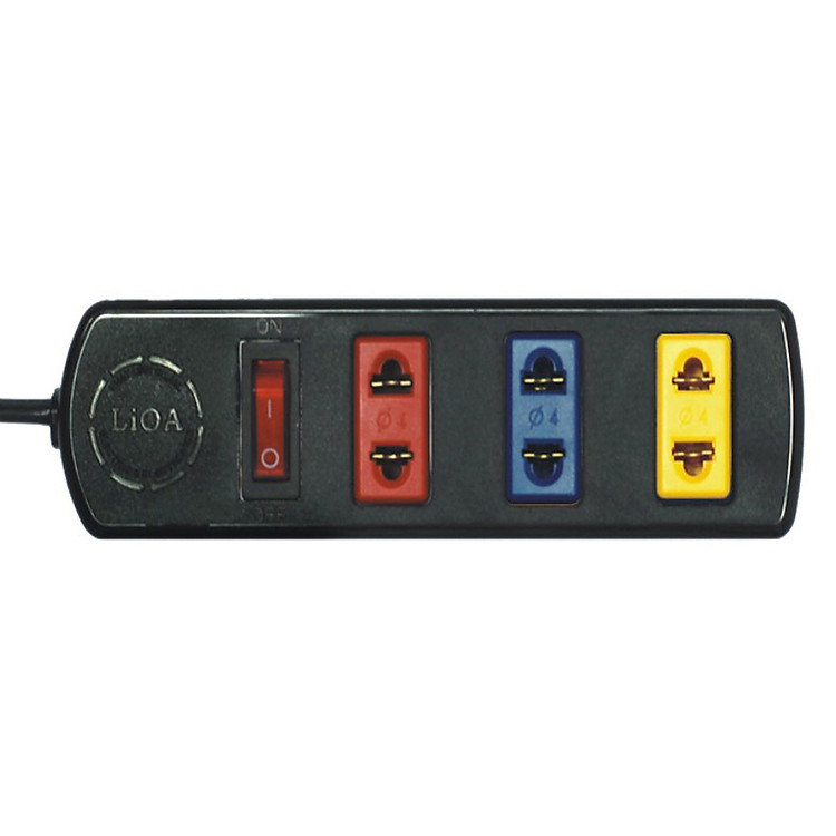 Ổ Cắm Kéo Dài Phổ Thông LIOA 3TS3-2 (Dây 3m)