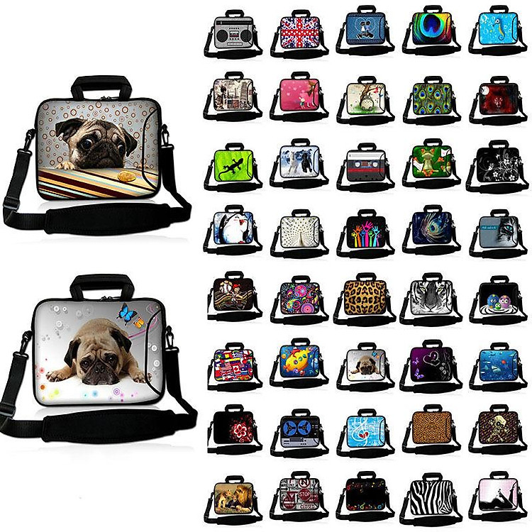 10.1 "11.6 13.3" 14 15.4 "15.6" 17.3 17.4 Túi Đeo Vai Xách Tay Đựng Nắp Máy Tính cho THINKPAD LENOVO Acer ASUS