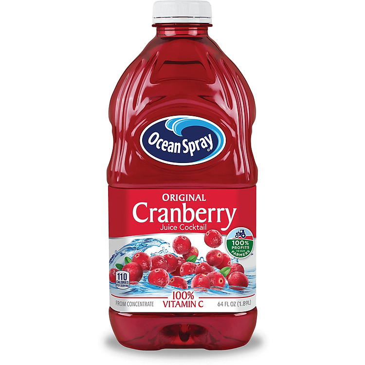 Nước Ép Nam Việt Quất Ocean Spray Cranberry Juice 1.89 lít
