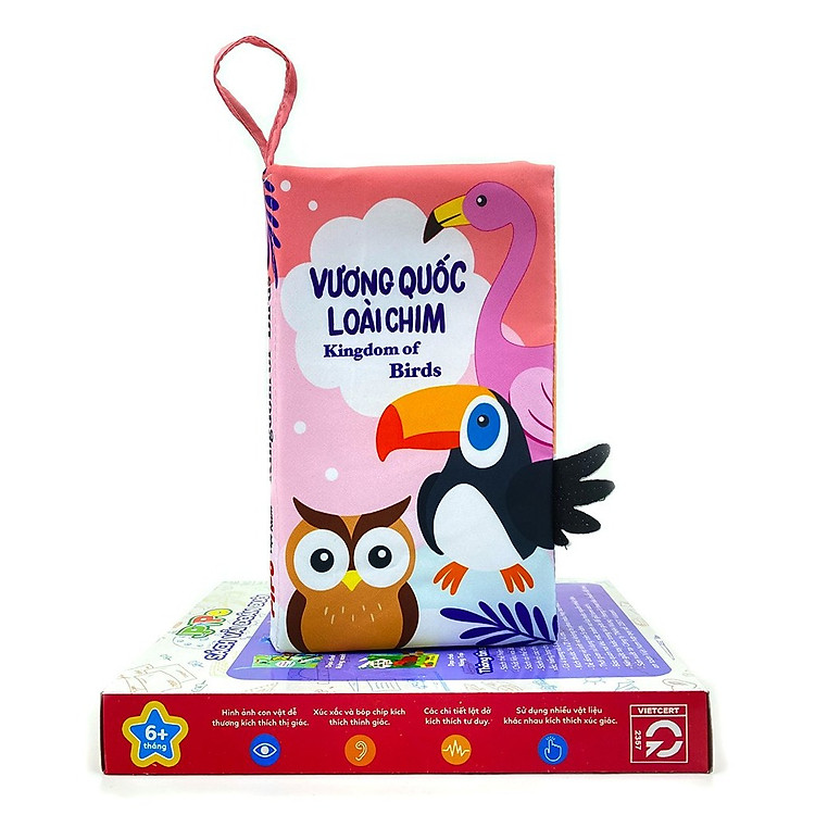 Mua Sách Vải Tương Tác Đuôi Con Vật Chính hãng Tiết kiệm - Hình ảnh 3
