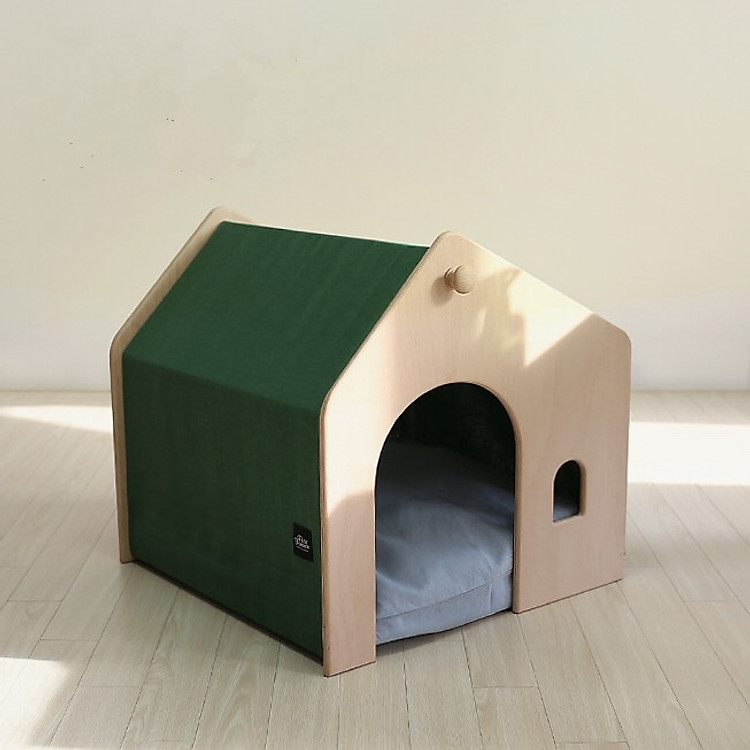 Nhà gỗ cho thú cưng - Biệt thự chó mèo