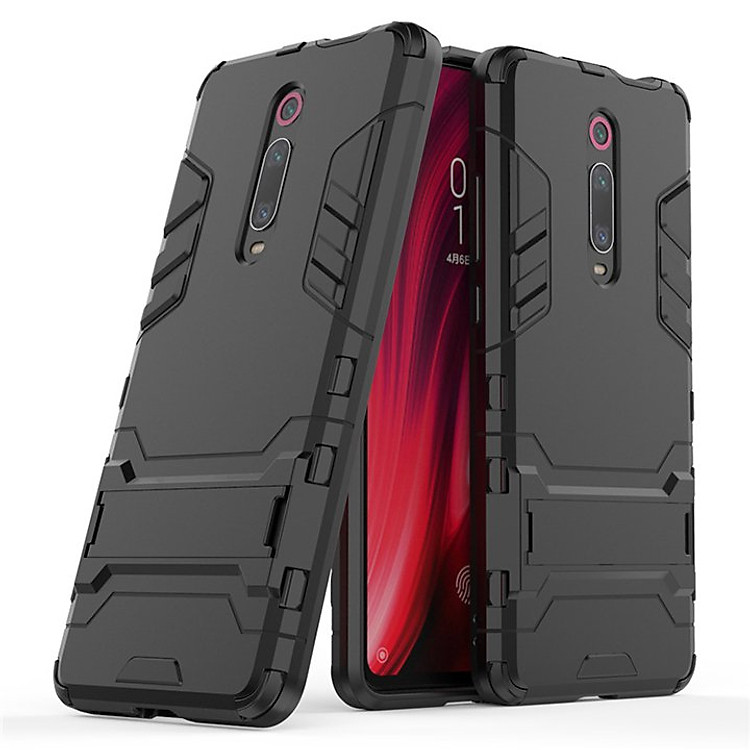Ốp lưng dành cho Xiaomi Mi 9T / Redmi K20 iRON - MAN Nhựa PC cứng viền dẻo chống sốc