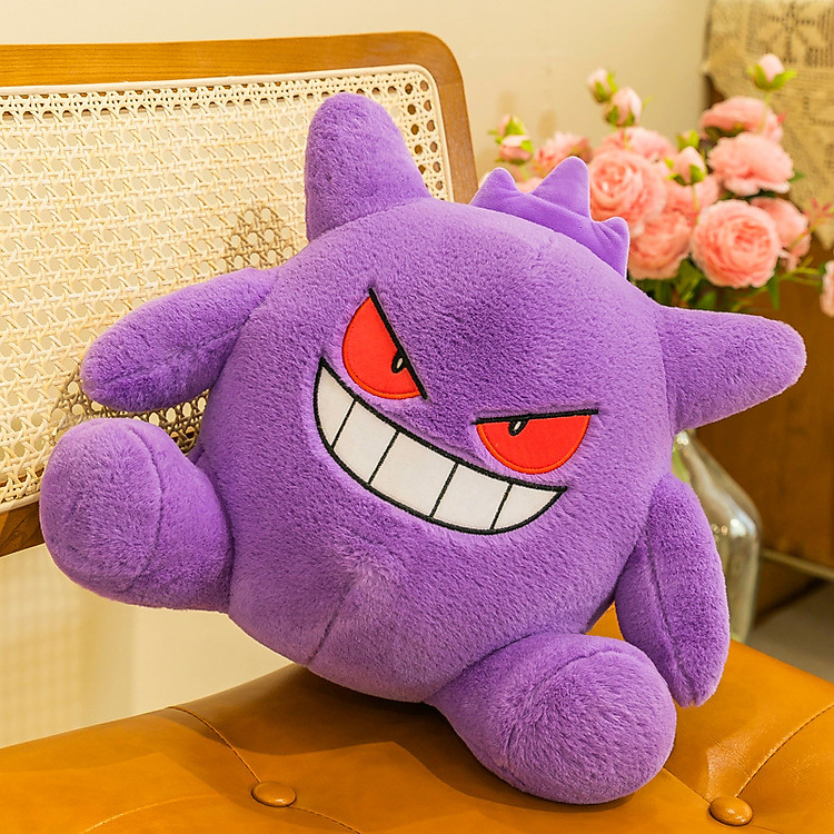 Gấu Bông Pokemon Gengar Tím Cao Cấp Chính hãng Giá tốt - Hình ảnh 4