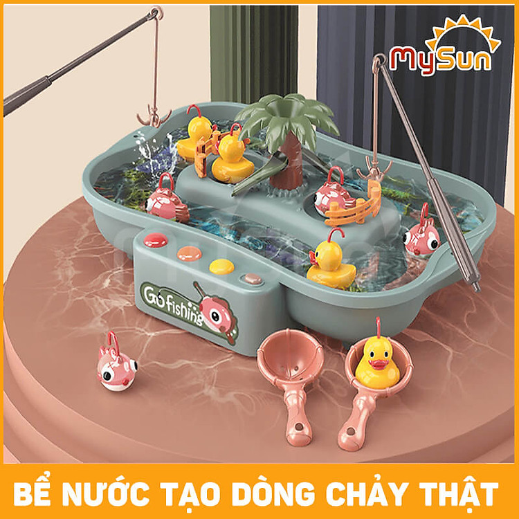 Mua Bộ bể câu cá nhạc nước cho bé Chính hãng Giá tốt - Hình ảnh 4
