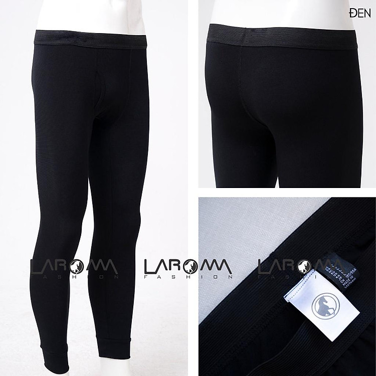 LAROMA Quần Giữ Nhiệt Nam | Thiết Kế Basic - Vải Thơm - Kháng Khuẩn - Giữ Ấm - Co Giãn - Đàn Hồi - Mềm Mại - Dễ Vận Động