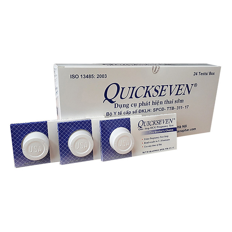 Combo 6 que thử thai QuickSeven