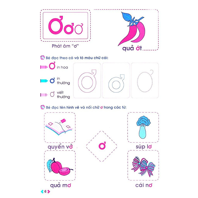 Hành Trang Cho Bé Vào Lớp 1 - Vở Bé Chuẩn Bị Học Đọc Và Học Viết - Ảnh 6