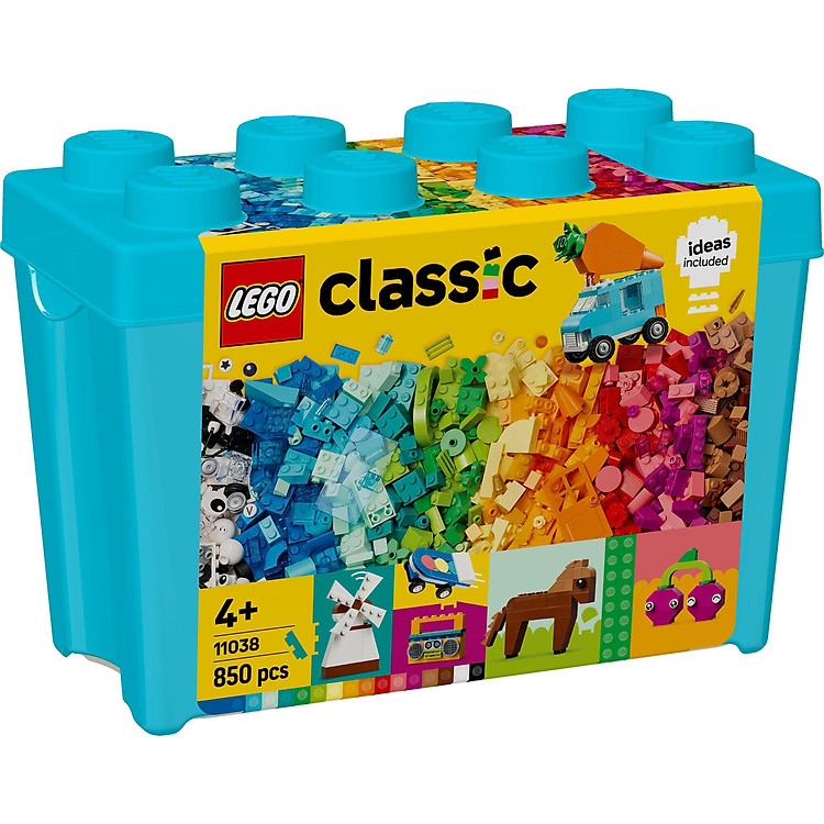 LEGO CLASSIC 11038 Thùng gạch sáng tạo Chính hãng Tiết kiệm - Hình ảnh 2