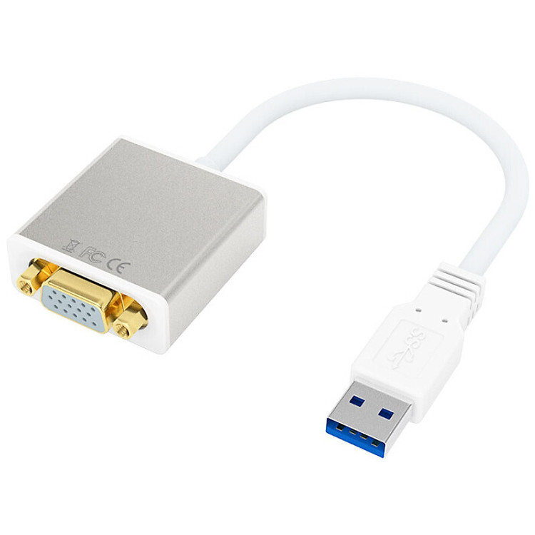 Đầu Chuyển Đổi BIAZE USB 3.0 Sang VGA Cho Laptop, Kết Nối TV ZH1