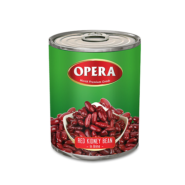 Đậu Thận Đỏ Đóng Hộp Opera