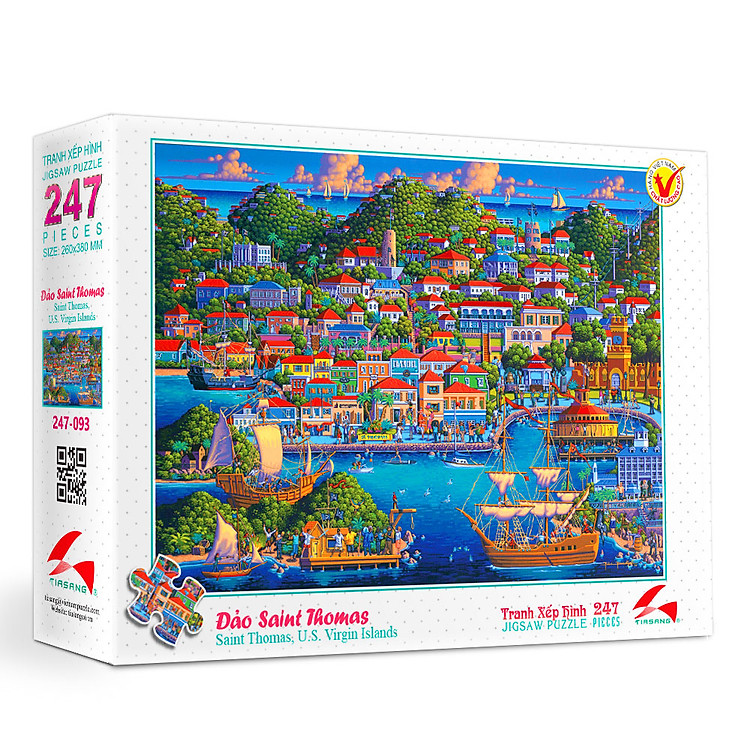 Mua tại Lazada: Tranh xếp hình Tia Sáng - Saint Thomas Chính hãng Giá rẻ