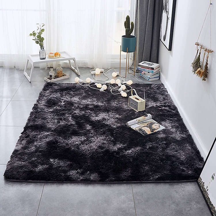 Thảm Lông Dài Trải Sàn Cao Cấp Kiểu Loang
