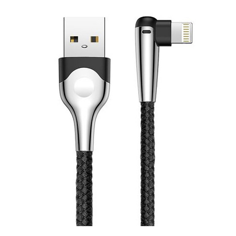 Cáp sạc nhanh hỗ trợ chơi Game cho iPhone 8/X/XS/XS Max Baseus MVP sharp-bird - Hàng chính hãng (Black)