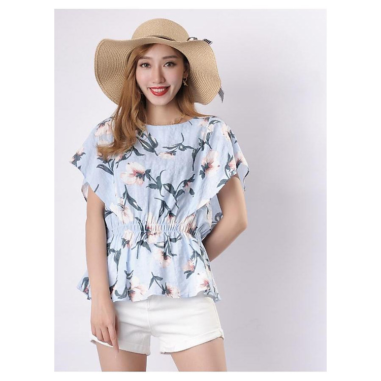 Áo họa tiết cho bạn nữ thêm dịu dàng