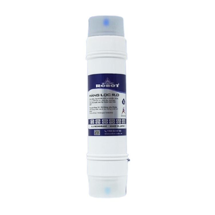 Màng Lọc Robot R.O Japan Đúc Nguyên Khối Kín 100GPD - 20L/h - Hàng chính hãng