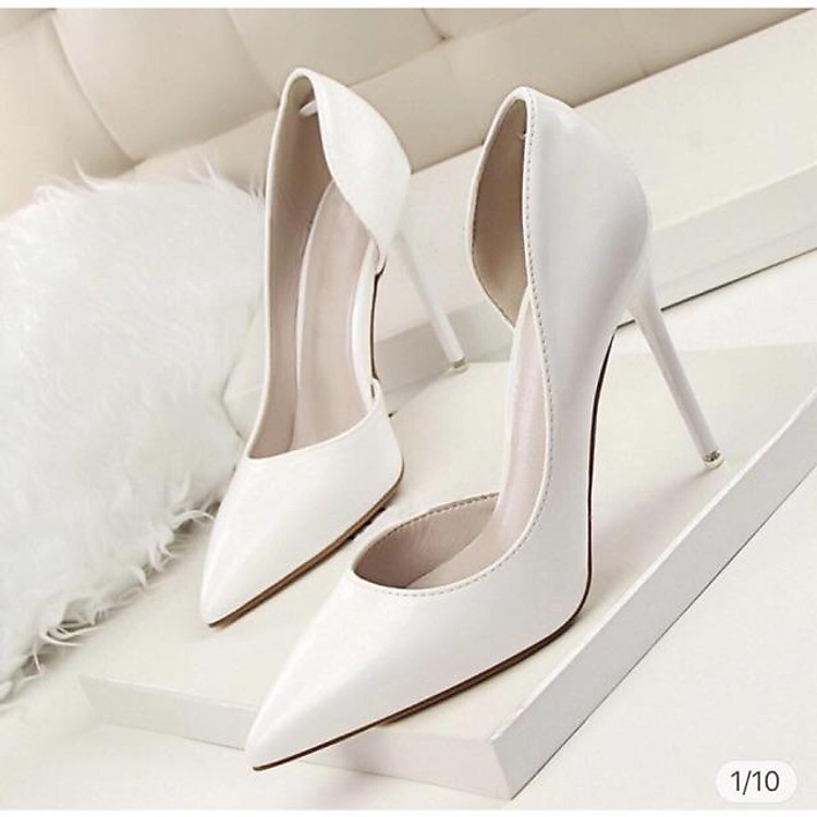 Giày Cao Gót Hở Eo 9P - VNXK Cao Cấp - Full size 34-40