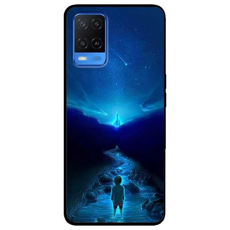 Ốp lưng dành cho Oppo A54 - A74 - A94 mẫu Cậu Bé Lội Suối